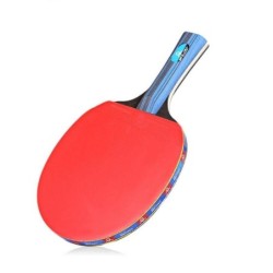Tenis de mesaRaqueta de tenis de mesa - mango largo - con 3 pelotas de ping pong