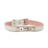 Collares & correasCollar para perros / gatos - Placa de identificación - personalizado - grabado - cuero