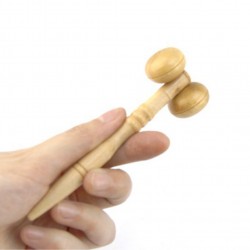 MasajeRodillo de masaje de madera - para ojos / cara