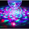 Iluminación de escenarios y eventosLuz de escenario LED RGB giratoria - bombilla - activada por sonido - E27