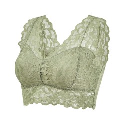 LenceríaSujetador sexy de encaje - top corto - con push up - sin aros