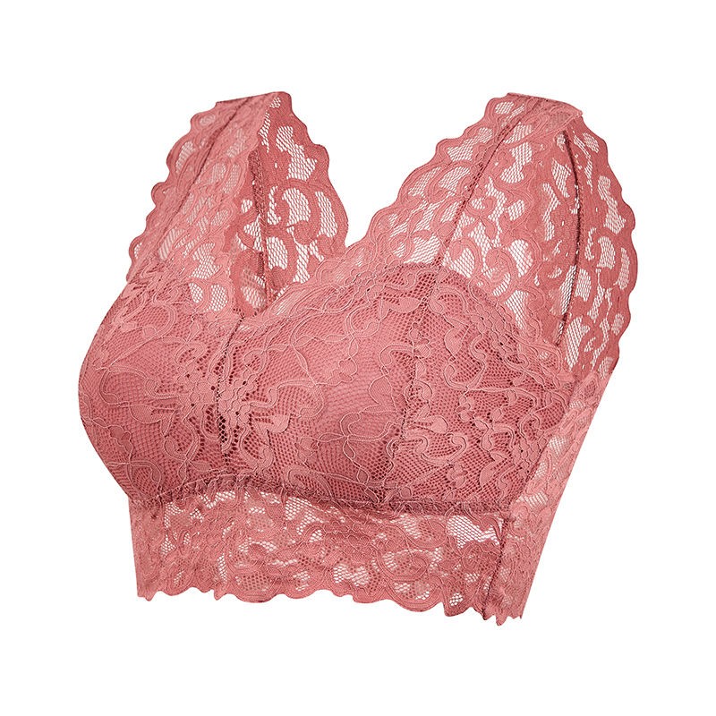 LenceríaSujetador sexy de encaje - top corto - con push up - sin aros