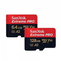 Original Sandisk Extreme Pro - micro TF card - 170MB/s A2 V30 U3 - memory card with SD adapterMemory & storage