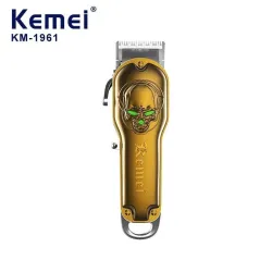 CortapelosKemei 1961 - cortadora de cabello profesional - recortadora - diseño de cabeza de calavera