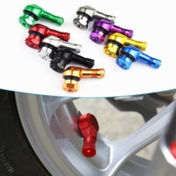 Partes de motosVálvula de aire para motocicleta - tapa - ángulo de 90 grados - aleación de aluminio - 2 piezas