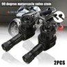 Partes de motosVálvula de aire para motocicleta - tapa - ángulo de 90 grados - aleación de aluminio - 2 piezas