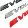 Decorative car emblem - plastic sticker - Evolution X lettersStickers