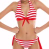 Sexy striped bikini setBeachwear