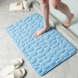 Soft bathroom mat - non-slip - embossed designCarpets