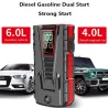 Saltar arrancadoresArrancador portátil para automóvil - banco de energía - 12V - 22000mAh