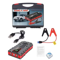 Saltar arrancadoresArrancador portátil para automóvil - banco de energía - 12V - 22000mAh