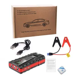 Saltar arrancadoresArrancador portátil para automóvil - banco de energía - 12V - 22000mAh