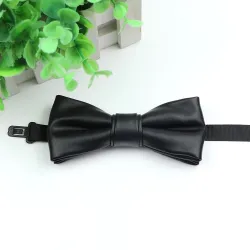 Pajaritas y corbatasPajarita de cuero elegante