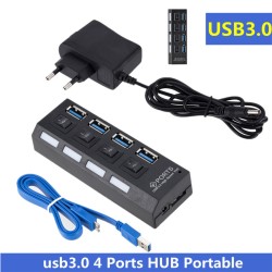 HubHUB de 4 puertos - USB 3.0 - divisor