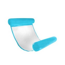 NataciónHamaca inflable flotante para piscina.