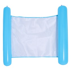 NataciónHamaca inflable flotante para piscina.