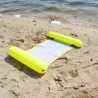 NataciónHamaca inflable flotante para piscina.