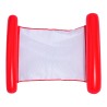 NataciónHamaca inflable flotante para piscina.