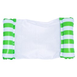 NataciónHamaca inflable flotante para piscina.