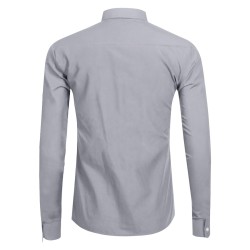 Elegant shirt with long sleeves - with a zipper / buttons - slim fitT-shirts