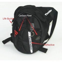 BolsosBolsa para motocicleta/pierna abatible - cintura - impermeable - nylon - 25 * 20 * 7 cm