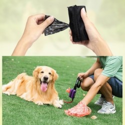 CuidadoDispensador de bolsas para excrementos de perros - bolsa pequeña con cremallera