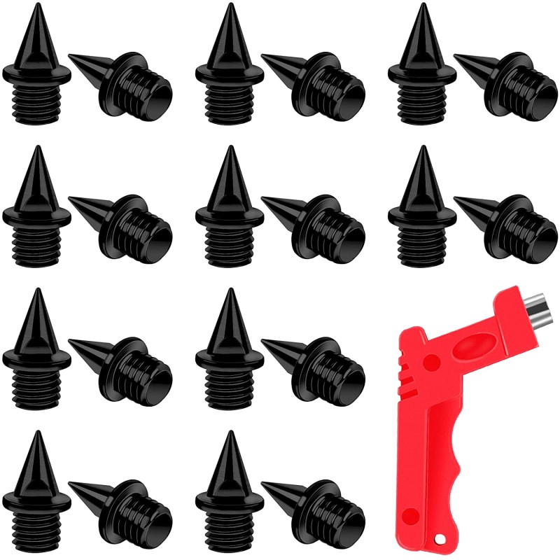 Deporte & OutdoorPista de acero duro / clavos de cross country - con llave de clavos - para calzado deportivo - 20 piezas