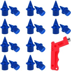 Deporte & OutdoorPista de acero duro / clavos de cross country - con llave de clavos - para calzado deportivo - 20 piezas