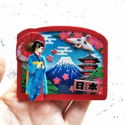 Decorative fridge magnets - Japanese styleFridge magnets