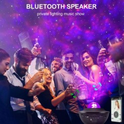 Luces & IluminaciónProyector de cielo estrellado - luz nocturna LED - con altavoz - Bluetooth