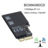 Red1750Mbps - dual band WiFi Bluetooth card - 2.4GHz/5GHz - Broadcom BCM94360CD - wireless module