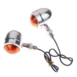 Luces de giroLuces intermitentes para motocicleta - intermitentes - 12V - 2 piezas