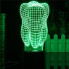 Iluminación de escenarios y eventosLámpara LED 3D Tooth RGB - USB - luz táctil