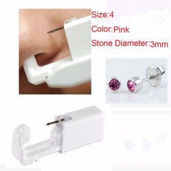 Body / ear piercing kit - disposable - safe - sterile - gun / studPiercings