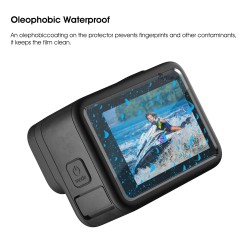 ProtteciónProtective Silicone Case for GoPro Hero 12 11 10 9 Black Tempered Glass Screen Protector Film Lens Cap Cover Go Pro...