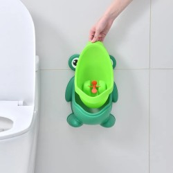 Entrenamiento para ir al bañoEntrenamiento para orinar para niños - Enseñar a ir al baño - Diseño de rana