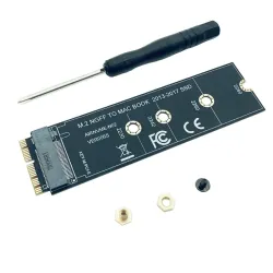 Reparar y UpgradeAdaptador SSD - conector - M2 a SSD - para MacBook Air 2013 2014 2015 2016 2017