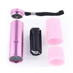 Secador de uñasMini secador de uñas - linterna - LED - UV - lámpara de curado en gel