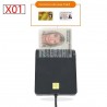 AccesoriosUTHAI - Lector de tarjetas inteligentes - para tarjeta bancaria / SIM / IC / ID / EMV / SD / TF / MMC / USB - ISO /...