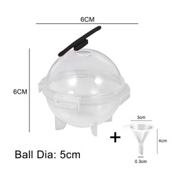 BarMolde de plástico para cubitos de hielo - bola redonda - 5cm