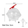 BarMolde de plástico para cubitos de hielo - bola redonda - 5cm