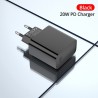Cargadores20W - PD - cargador rápido - USB C - para iPhone / iPad