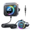 Universal car Bluetooth FM transmitter - dual USB charger - built-in microphoneFM transmitters