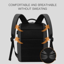 MochilasBolso para portátil de moda - mochila - con puerto de carga USB - impermeable