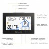 Wireless touch screen thermometer - indoor / outdoorMeasurement