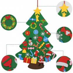 Felt Christmas tree - DIY Christmas decorationChristmas