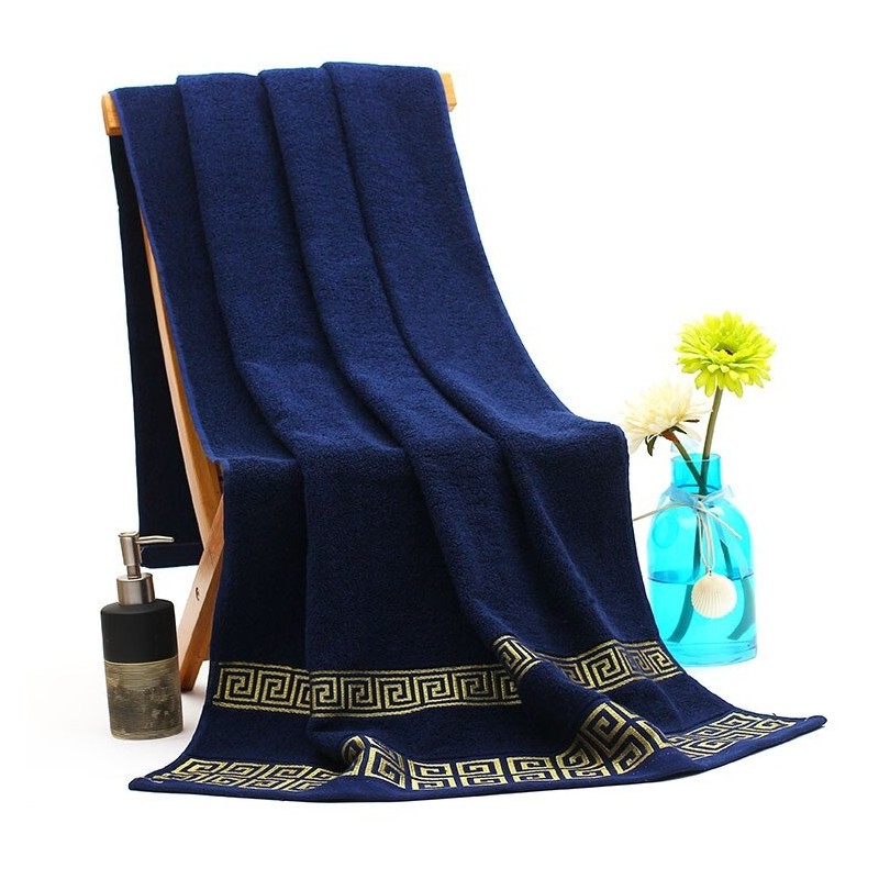 Luxurious bath / beach towel - Turkish embroidery - cottonTextile