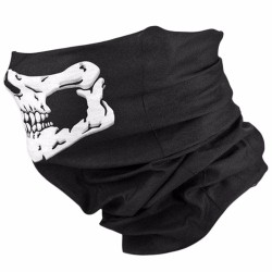 MáscaraMascarilla con estampado de calavera - pasamontañas
