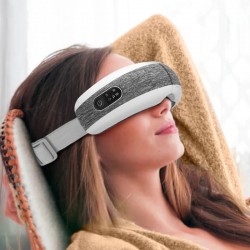 MasajeMasajeador de ojos inteligente - compresión de aire caliente - ojos cansados - ojeras - masaje - relajación - Bluetooth