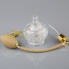 Glass perfume bottle - with a vintage atomiser - pump spray - 80 mlPerfumes